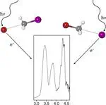 Spectroscopic Study of the Br−+CH3I→I−+CH3Br SN2 Reaction